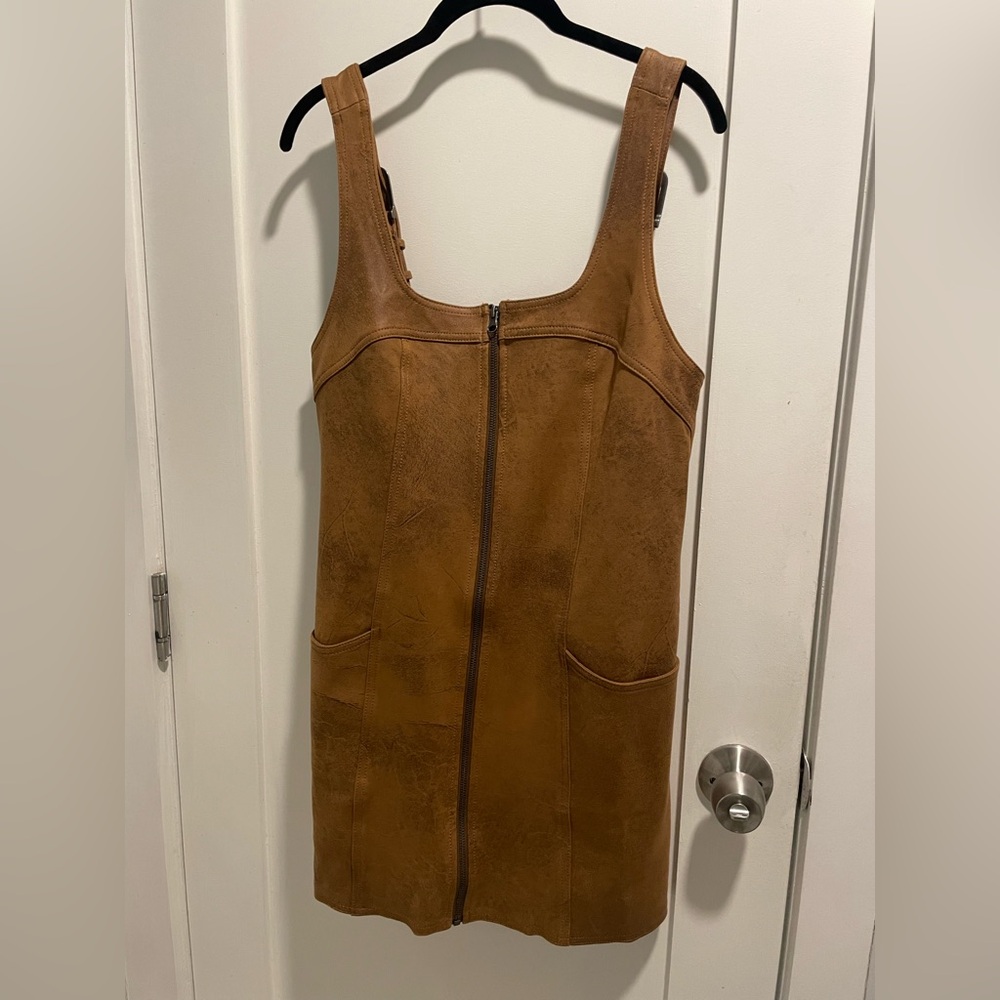 Western wind mini dress